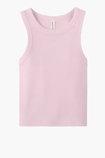 Bella + Canvas Women's Micro Rib Racer Tank — view 5