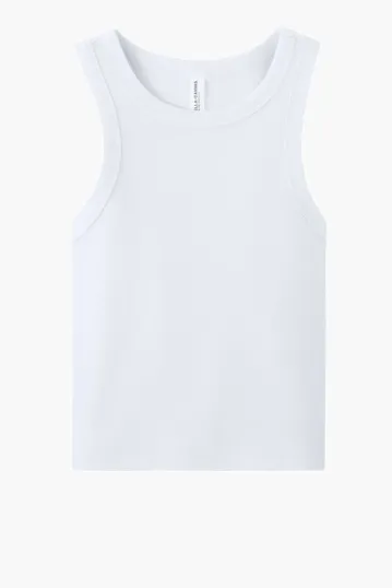Bella + Canvas Women's Micro Rib Racer Tank — view 8