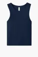 Bella + Canvas Women's Micro Rib Racer Tank — view 4