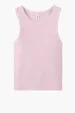 Bella + Canvas Women's Micro Rib Racer Tank — view 5