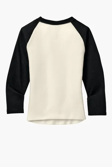 Bella + Canvas Women's Micro Rib 3/4 Raglan Baby Tee — view 10
