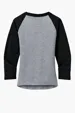 Bella + Canvas Women's Micro Rib 3/4 Raglan Baby Tee — view 9