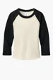 Bella + Canvas Women's Micro Rib 3/4 Raglan Baby Tee — view 3