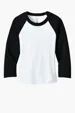 Bella + Canvas Women's Micro Rib 3/4 Raglan Baby Tee — view 4