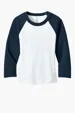 Bella + Canvas Women's Micro Rib 3/4 Raglan Baby Tee — view 5