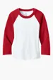 Bella + Canvas Women's Micro Rib 3/4 Raglan Baby Tee — view 6