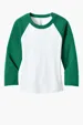 Bella + Canvas Women's Micro Rib 3/4 Raglan Baby Tee — view 7