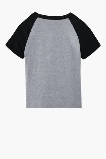 Bella + Canvas Women's Micro Rib Raglan Baby Tee — view 10