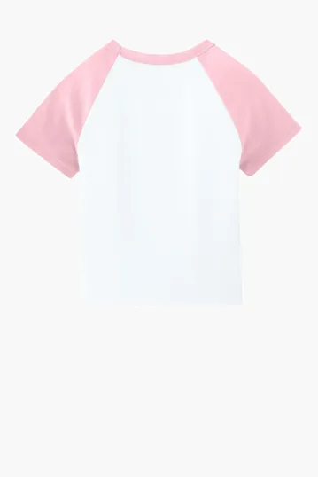 Bella + Canvas Women's Micro Rib Raglan Baby Tee — view 13