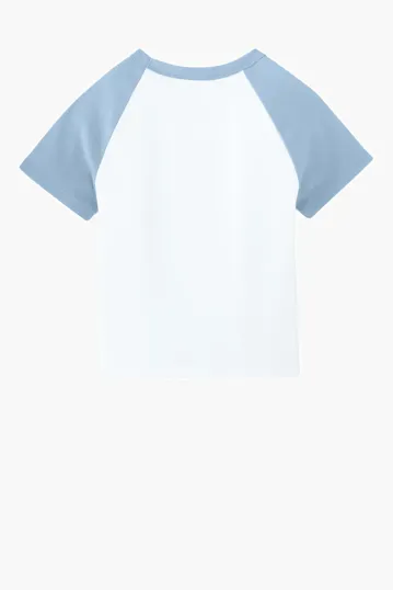 Bella + Canvas Women's Micro Rib Raglan Baby Tee — view 15