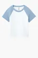 Bella + Canvas Women's Micro Rib Raglan Baby Tee — view 7
