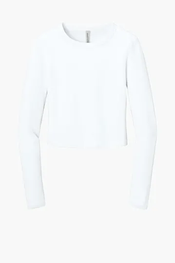 Bella + Canvas Women's Micro Rib Long Sleeve Baby Tee — view 6