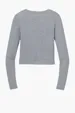 Bella + Canvas Women's Micro Rib Long Sleeve Baby Tee — view 7