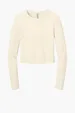 Bella + Canvas Women's Micro Rib Long Sleeve Baby Tee — view 3