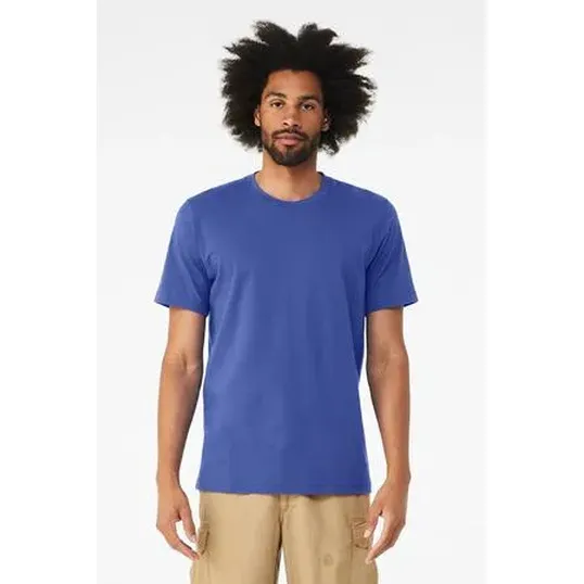 Bella + Canvas Unisex Heather CVC Short Sleeve Tee