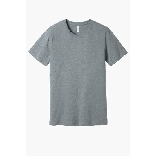 Bella + Canvas Unisex Heather CVC Short Sleeve Tee — view 2