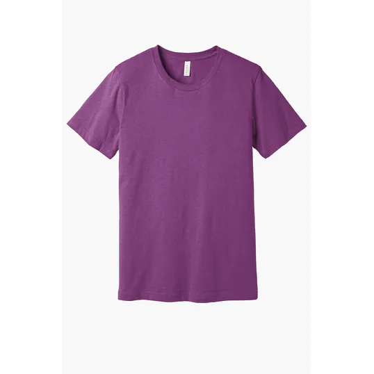 Bella + Canvas Unisex Heather CVC Short Sleeve Tee — view 55