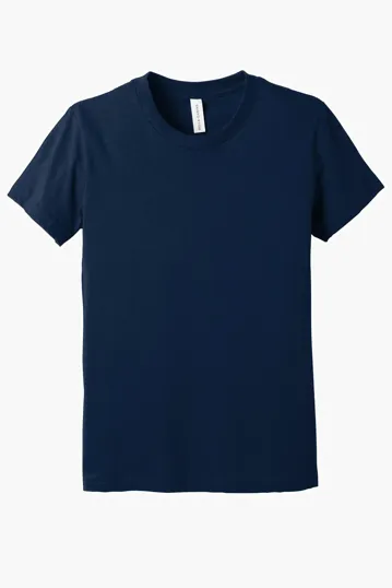 Bella + Canvas Youth Jersey Short Sleeve Tee — view 4