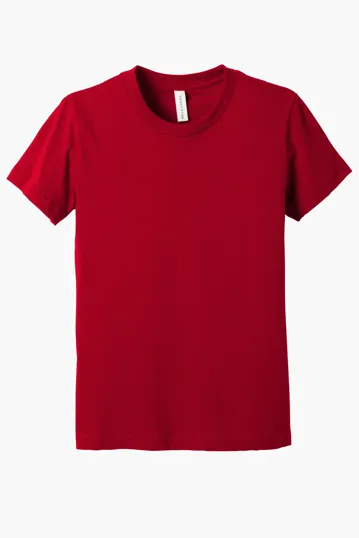 Bella + Canvas Youth Jersey Short Sleeve Tee — view 6