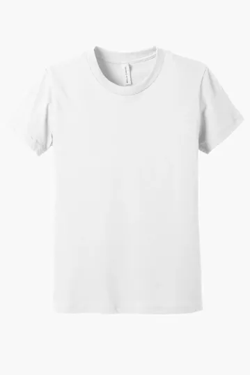 Bella + Canvas Youth Jersey Short Sleeve Tee — view 9