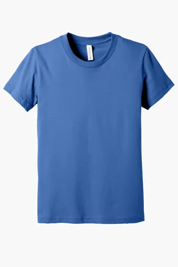 Bella + Canvas Youth Jersey Short Sleeve Tee — view 19