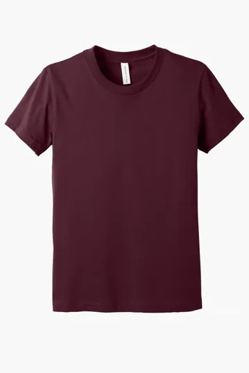 Bella + Canvas Youth Jersey Short Sleeve Tee — view 20