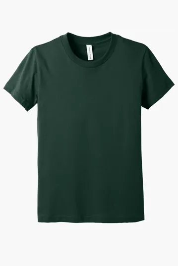 Bella + Canvas Youth Jersey Short Sleeve Tee — view 27