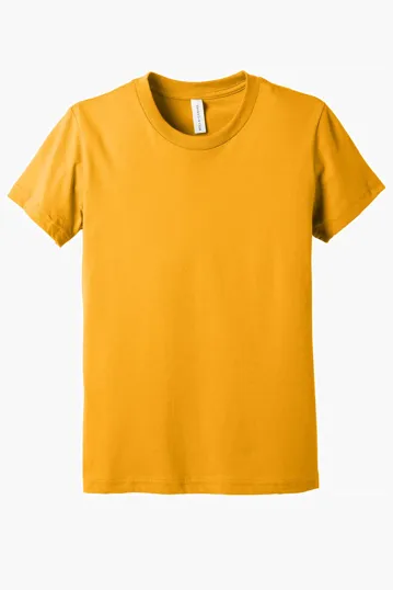 Bella + Canvas Youth Jersey Short Sleeve Tee — view 28