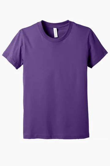 Bella + Canvas Youth Jersey Short Sleeve Tee — view 29