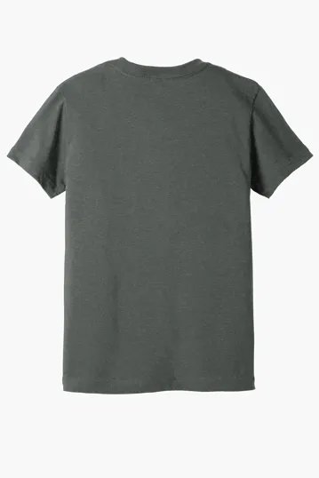 Bella + Canvas Youth Heather CVC Tee — view 13