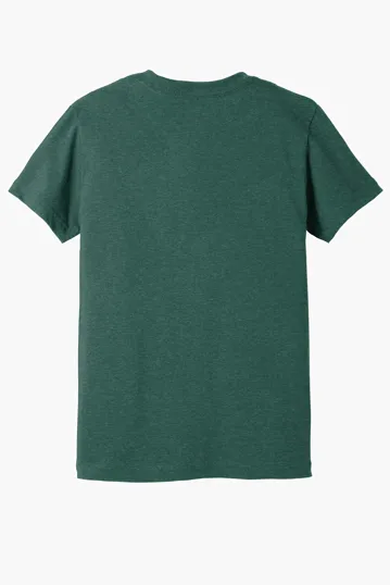 Bella + Canvas Youth Heather CVC Tee — view 14