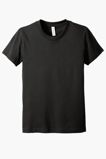 Bella + Canvas Youth Heather CVC Tee — view 3