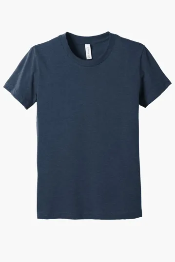 Bella + Canvas Youth Heather CVC Tee — view 7