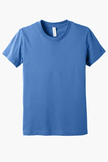 Bella + Canvas Youth Heather CVC Tee — view 18