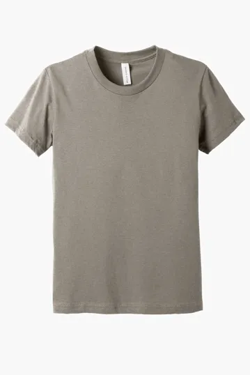 Bella + Canvas Youth Heather CVC Tee — view 19
