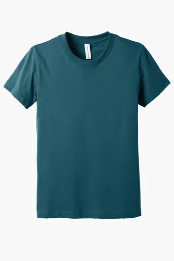 Bella + Canvas Youth Heather CVC Tee — view 30