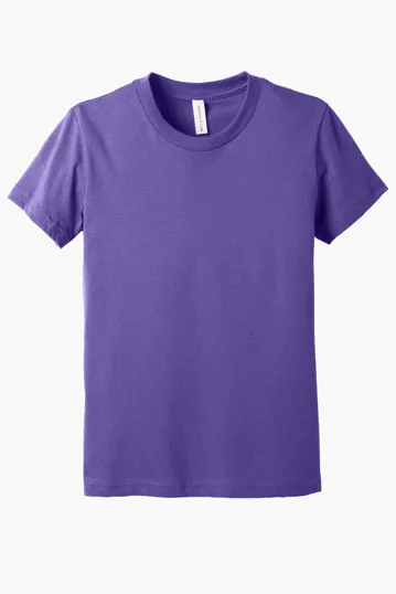 Bella + Canvas Youth Heather CVC Tee — view 34