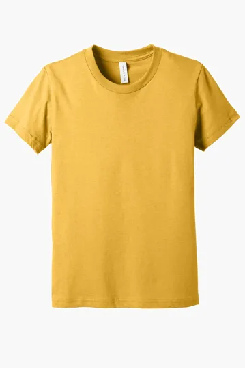 Bella + Canvas Youth Heather CVC Tee — view 35