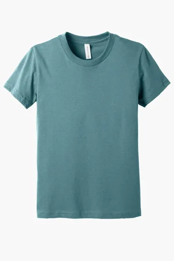 Bella + Canvas Youth Heather CVC Tee — view 36