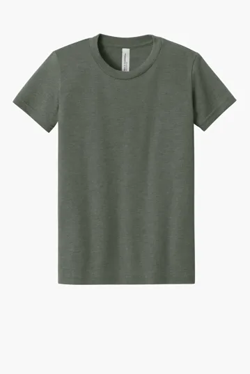Bella + Canvas Youth Heather CVC Tee — view 55