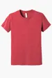 Bella + Canvas Youth Heather CVC Tee — view 8