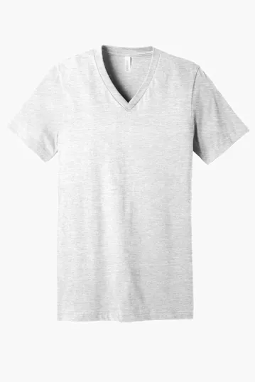 Bella + Canvas Unisex Jersey V-Neck Tee — view 2