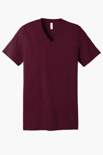 Bella + Canvas Unisex Jersey V-Neck Tee — view 9