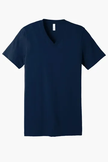 Bella + Canvas Unisex Jersey V-Neck Tee — view 10