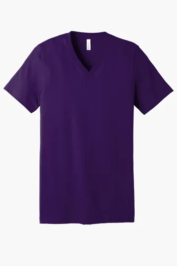 Bella + Canvas Unisex Jersey V-Neck Tee — view 14