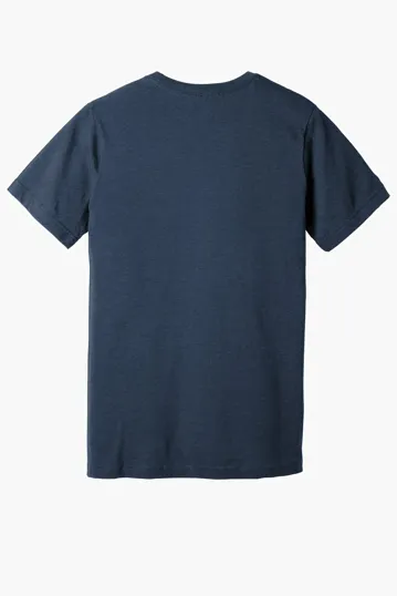 Bella + Canvas Unisex Heather CVC V-Neck Tee — view 17