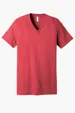 Bella + Canvas Unisex Heather CVC V-Neck Tee — view 8