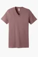 Bella + Canvas Unisex Heather CVC V-Neck Tee — view 22