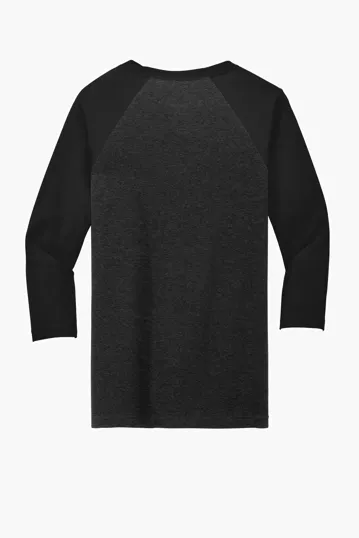 Bella + Canvas Unisex 3/4-Sleeve Baseball Tee — view 25