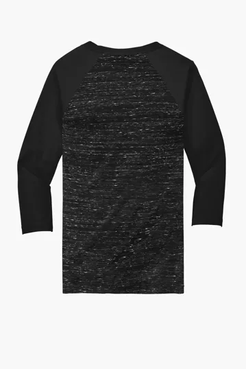 Bella + Canvas Unisex 3/4-Sleeve Baseball Tee — view 26